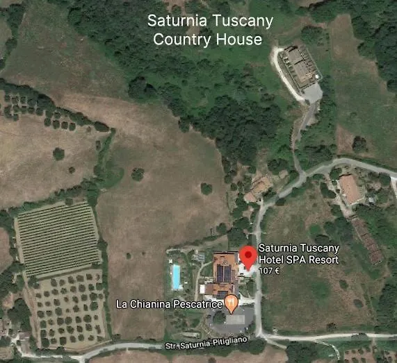 Apartmán Saturnia Tuscany Country House Itálie